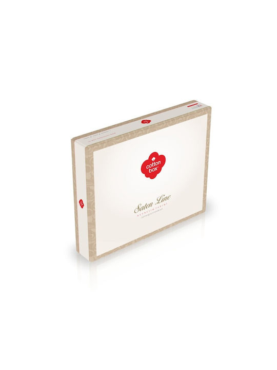 Cottonbox Set Husă de Pilotă Dublă cu 4 Fețe de Pernă & 1 Cearsaf 200x220 Jadira Bej