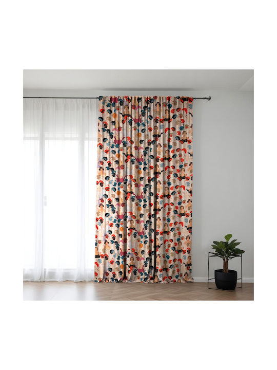 Kidizi Perdea de Întunecare cu Coafură My Fair Lady Multicolor 180x240cm