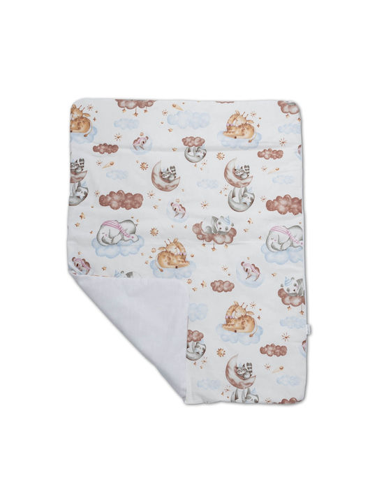 Kidizi Blanket Nursery Swaddling Blankets Cotton Multicolour 100x78cm