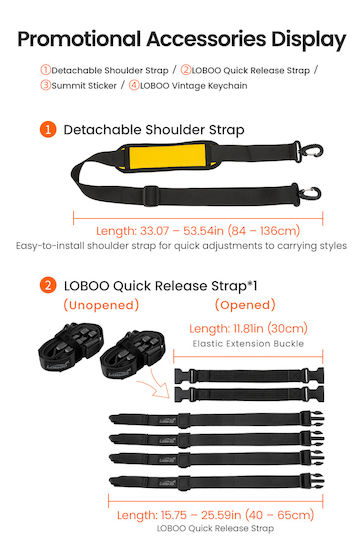 Loboo Waterproof Motorcycle Tail Bag 66lt Black