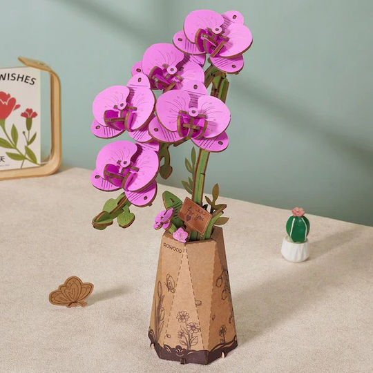 Rowood Παιχνίδι Κατασκευών Ξύλινo Purple Moth Orchid Purple Moth Orchid για Παιδιά 14+ Ετών