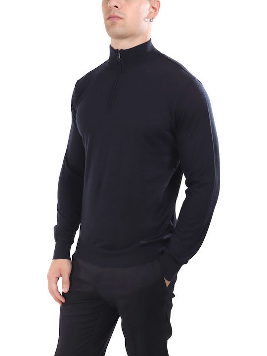 Long Sleeve Blue Blouse