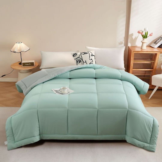 Homeone Single 160x220cm Pistachio - Light Grey Homeone Single 160x220cm Pistachio - Light Grey