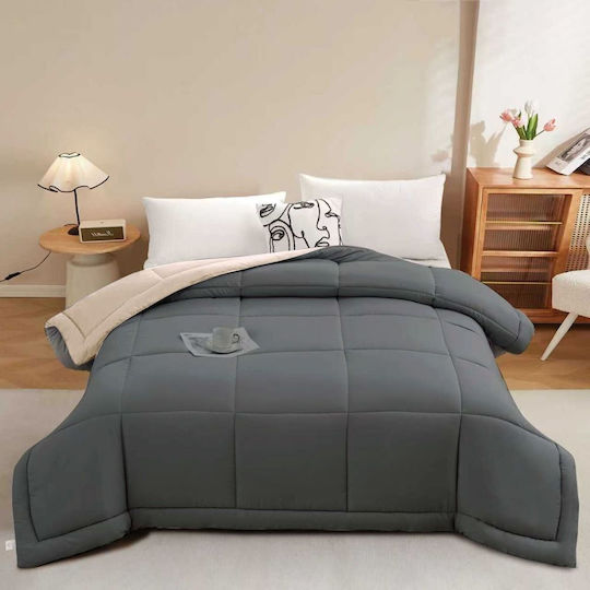 Homeone Einzel 160x220cm Grey - Beige