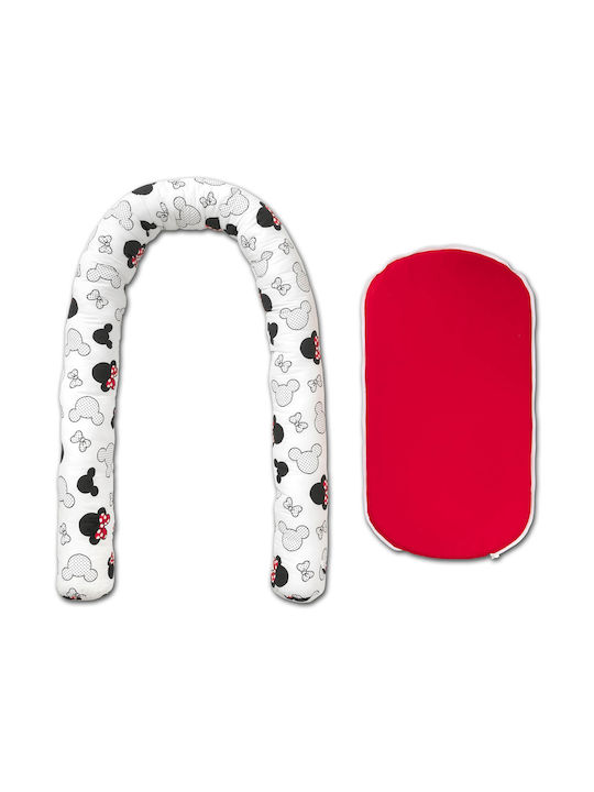 Kidizi Baby Nestkissen Rot 50x95cm