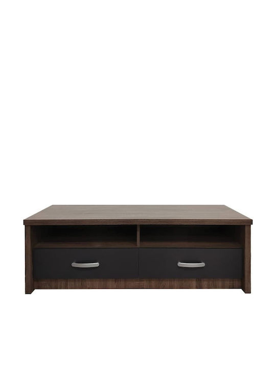 Έπιπλο Τηλεόρασης Podizor Oak-ανθρακί Μ120xΠ45xΥ42.5cm