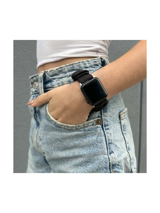 Sonique Scruncie Λουράκι Μαύρο (Apple Watch 38/40/41/42mm) Sonique Scruncie Λουράκι Μαύρο (Apple Watch 38/40/41/42mm)
