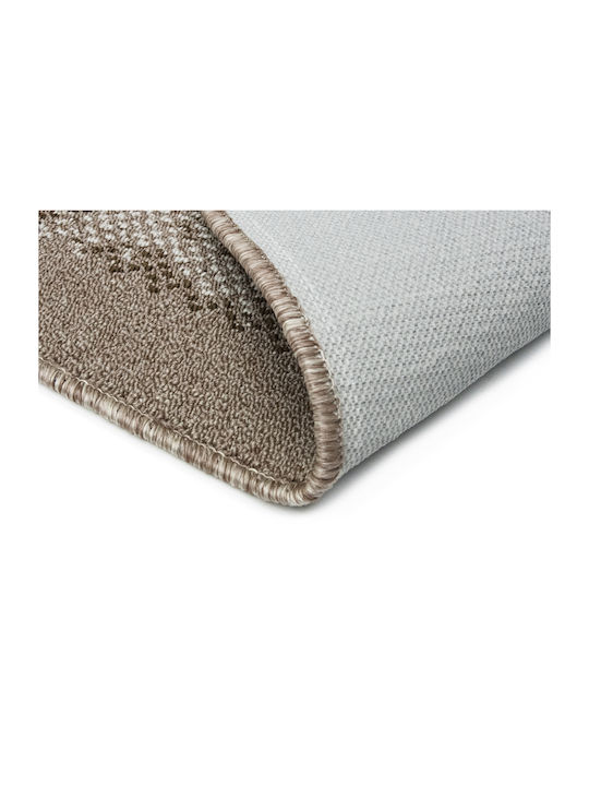 Non-Slip Kitchen Runner Mat Granite Mocha-Sugar 67x140