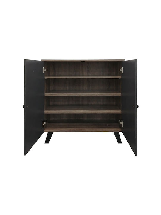 Дървен Обувна рафт Cathi 80x34x95см