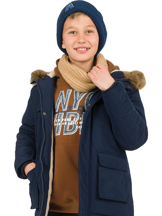 Kids Sweatshirt with Hood Brown