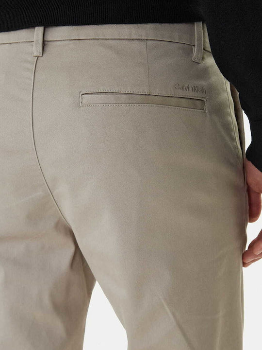 Παντελόνι Chino Ελαστικό σε Slim Εφαρμογή Μπεζ