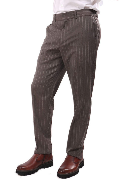 Pantaloni Chino Elastic Gray