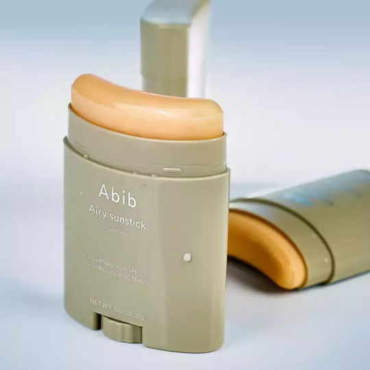 Abib Airy Sunstick Stick Facial Waterproof cu Protecție Solară SPF50+ 23g