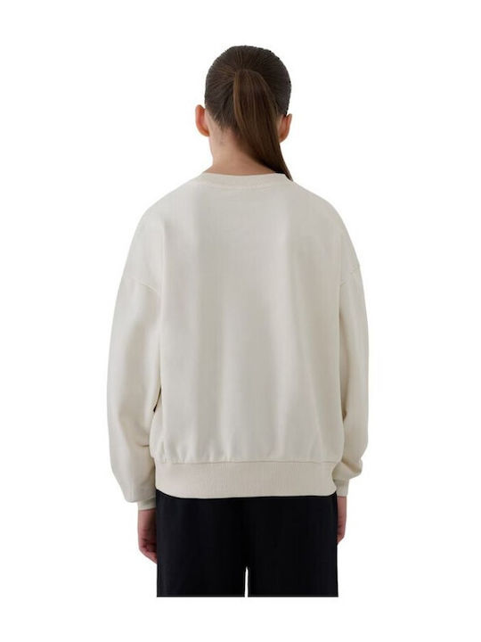 Kinder-Sweatshirt Ecru