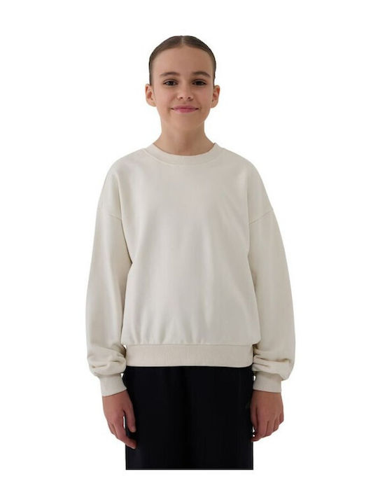 Kinder-Sweatshirt Ecru