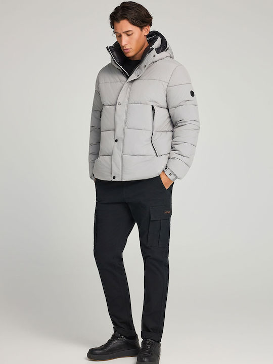 Μπουφάν Puffer Γκρι