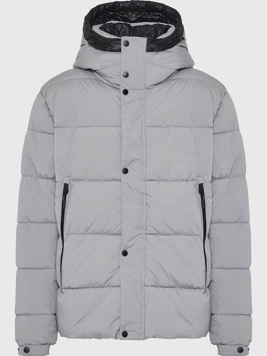Μπουφάν Puffer Γκρι