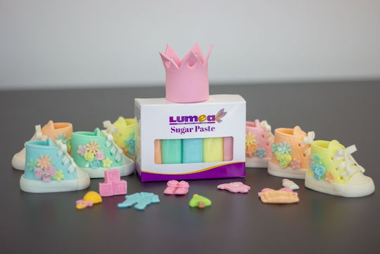 Lumea Set Glasuri Fondant 100gr În Culori Diferite