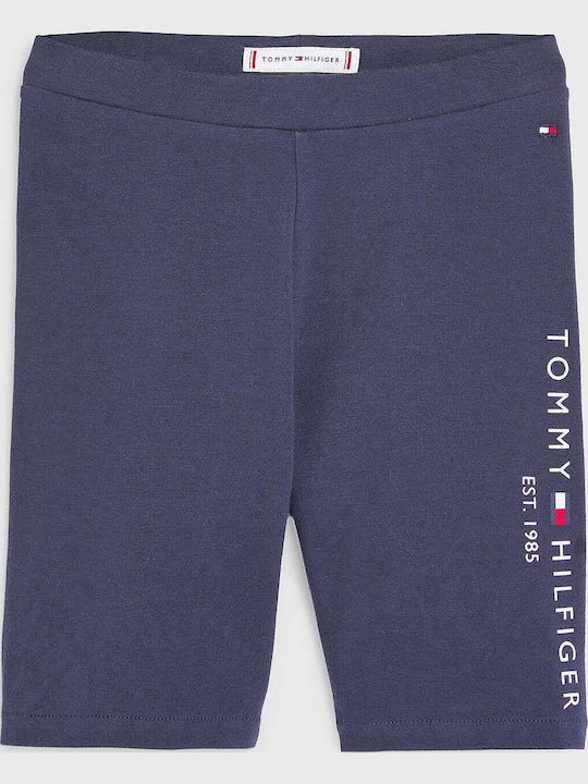 Kids Legging Cycling Short Blue Essential