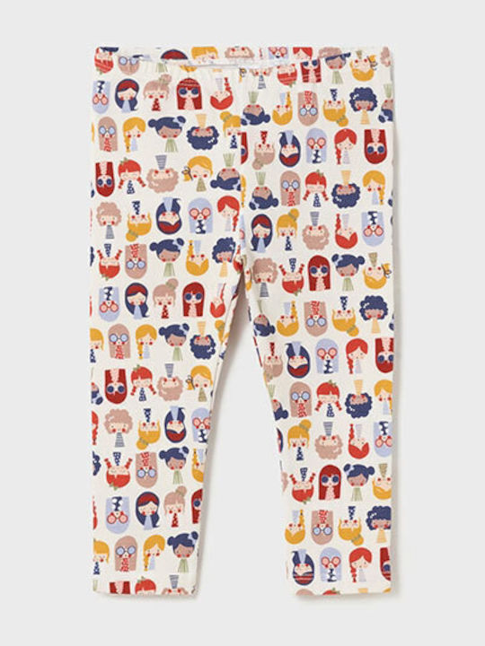 Kinder Leggings Lang Beige