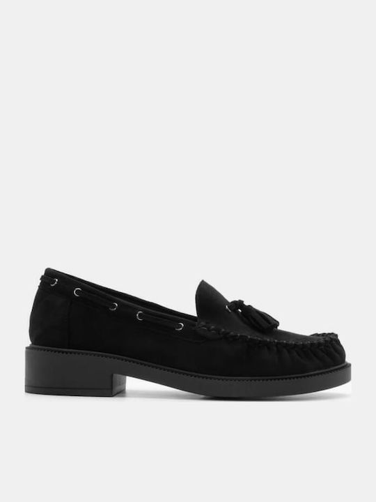 Women's Moccasins in Black Color