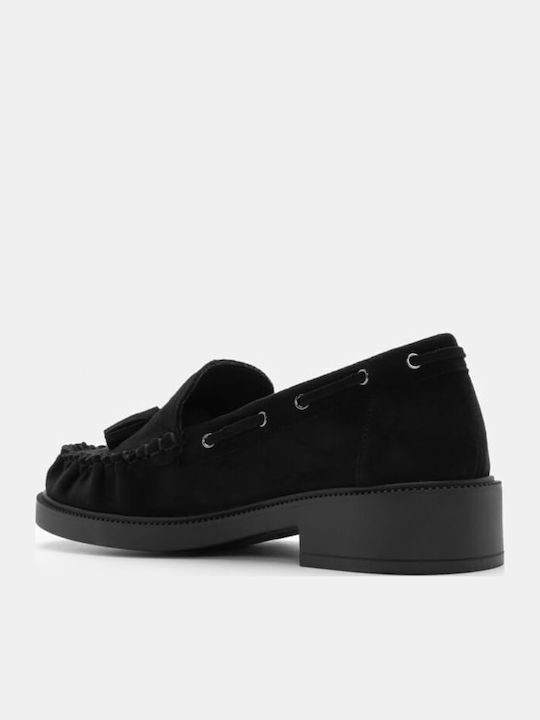 Women's Moccasins in Black Color