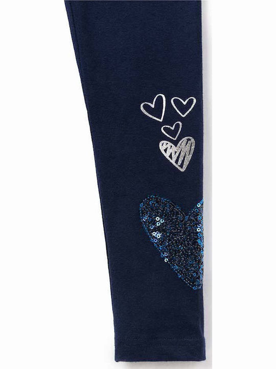 Kids Legging Capri Navy Blue Frutipan