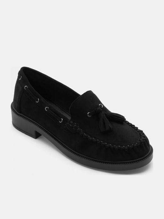 Women's Moccasins in Black Color