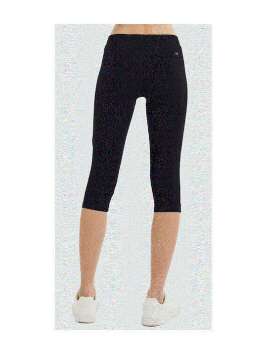 Essential Running Women's Capri Leggings Black