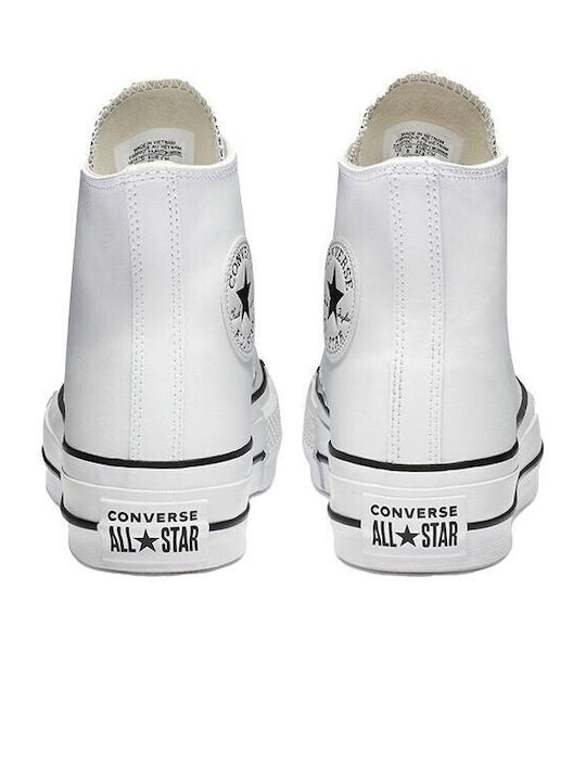 Chuck Taylor All Star Lift Flatforms Μποτάκια Λευκά 561676C