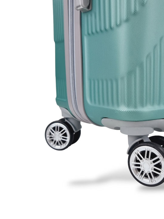 Valize De Călătorie Tough Verde Cu 4 Roți Set 3 Buc