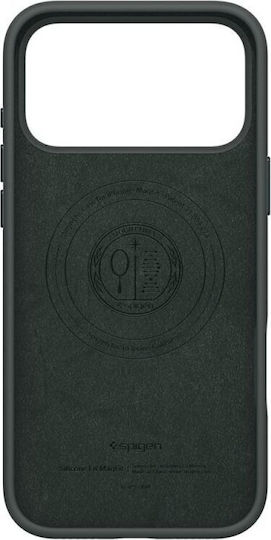 Spigen Silicone Fit MagSafe Back Cover Silicon Abyss Green (iPhone 17 Pro)
