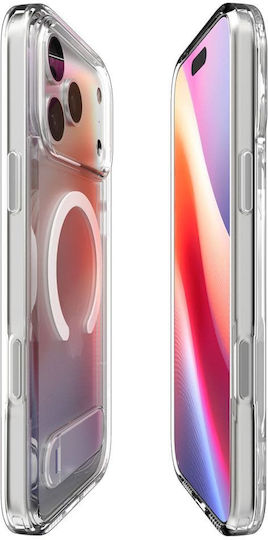 Spigen Ultra Hybrid S MagSafe Silikon Umschlag Rückseite 2mm Klare und Weiße (iPhone 17 Pro)
