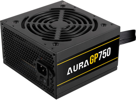 Gamdias Aura GP750 750W Μαύρο Τροφοδοτικό Υπολογιστή Full Wired