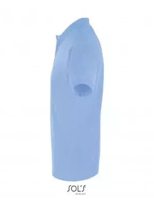 Sol's Men's Short Sleeve Promotional T-Shirt Sky Blue