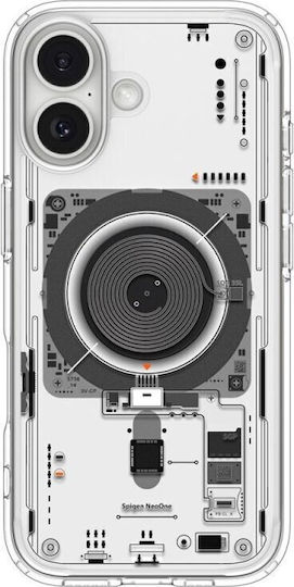 Spigen Ultra Hybrid Neo One MagFit Umschlag Rückseite Kunststoff / Silikon Transparent (iPhone 17)