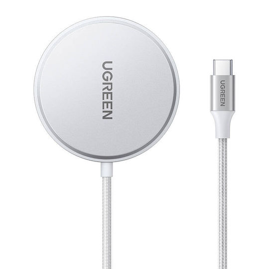 Ugreen Wireless Charger (Qi Pad) 15W Whites (W703)