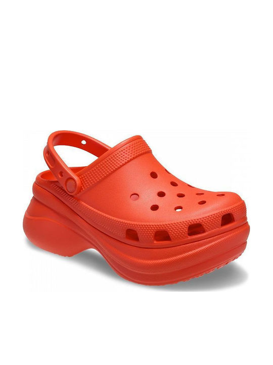 Crocs Clog Γυναικεία Σαμπό Κόκκινα