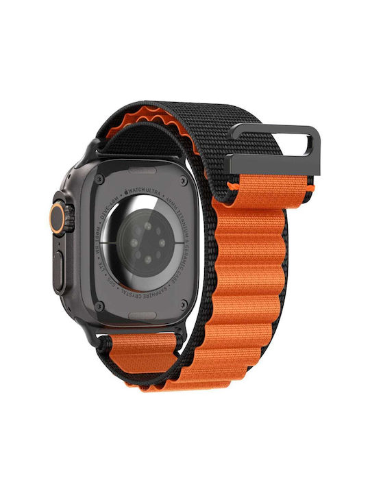 Spigen Wbf1 Curea Negru Portocaliu (Apple Watch 44/45/46/49 mm - Spigen)