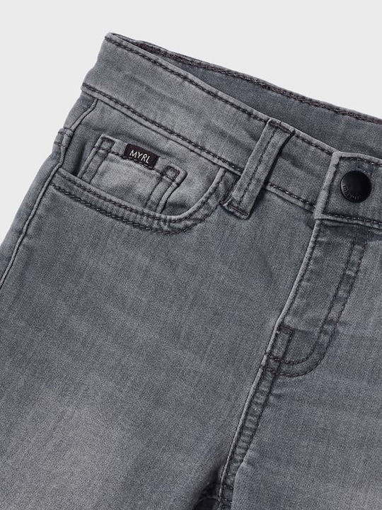 Mayoral Kids' Grey Jeans Trousers