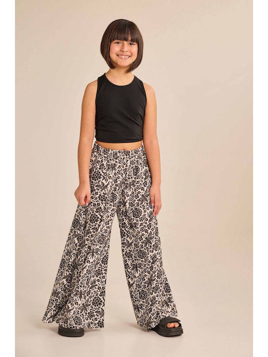 Kids' Palazzo Pants Floral