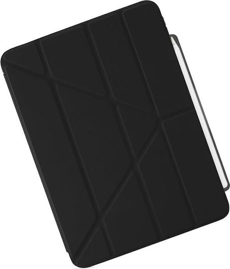 Pipetto Flip Cover Blacη (iPad Air 4 2020, iPad Air 5 2022, iPad Air 6 2024)