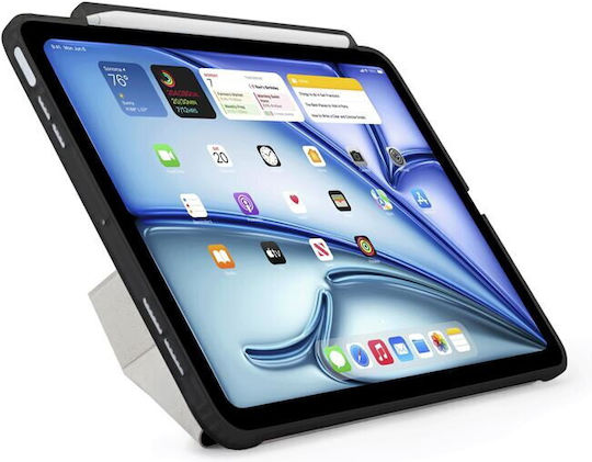 Pipetto Flip Cover Blacη (iPad Air 4 2020, iPad Air 5 2022, iPad Air 6 2024)