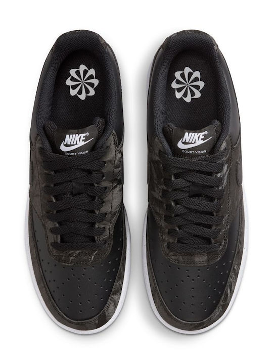 Court Vision Low Adidași Pentru Femei Negri