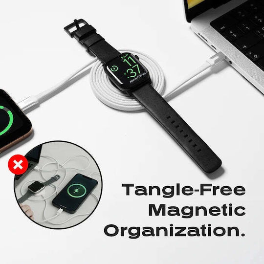 Statik MagStack Duo USB 2.0 Kabel USB-C männlich - USB-C 5W Weiß 1,5m