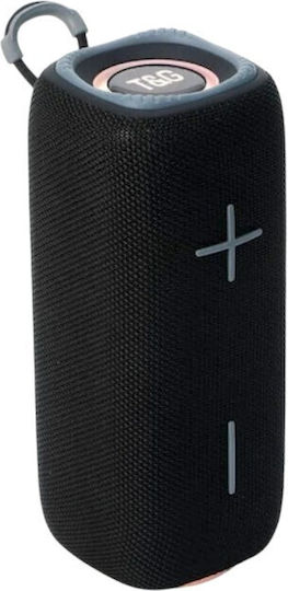 T&G Bluetooth Speaker 8W with Radio and Battery Life up to 3 hours Black TG654