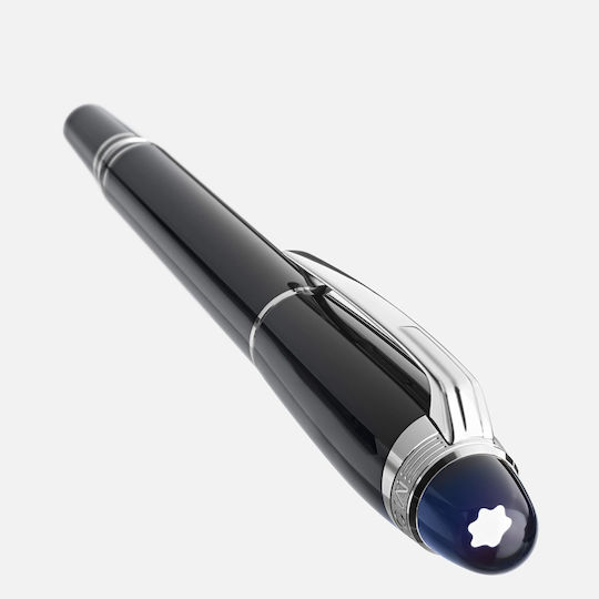 MontBlanc Starwalker Πένα Γραφής Μαύρη με Μαύρο Μελάνι