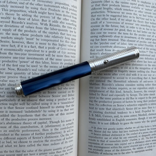 Montegrappa Πένα Γραφής Medium Μπλε με Μπλε Μελάνι