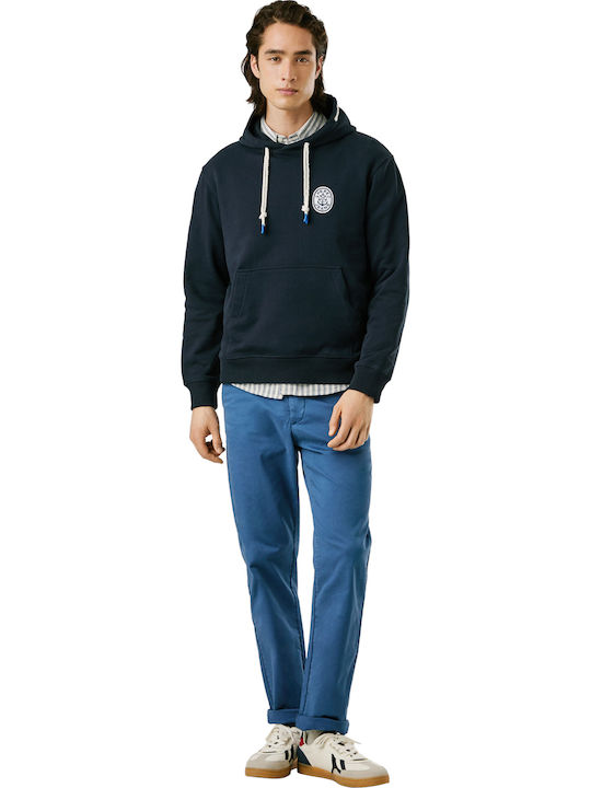 Sweatshirt with Hood Dulwich Blue