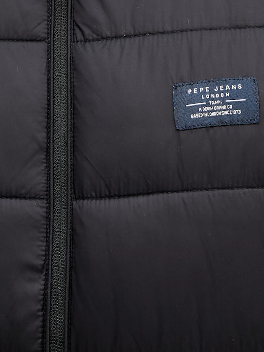 Sleeveless Jacket Puffer Black